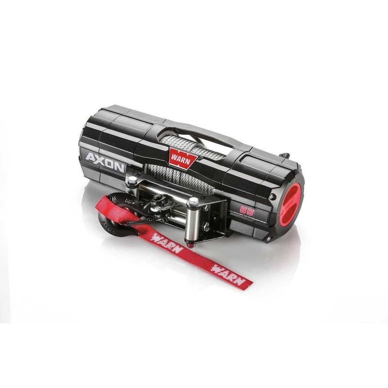 Winchworld Warn 12V AXON 55S Winch  15m Synthetic Rope