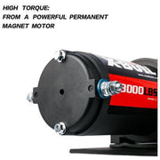 X Bull Vehicle Parts & Accessories X-BULL Electric Winch 12V Wireless 3000lbs/1360kg Synthetic Rope BOAT ATV 4WD