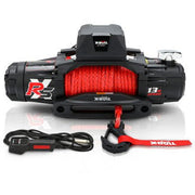 X Bull Vehicle Parts & Accessories X-BULL Electric Winch 13000LBS 12V Synthetic Rope 28M Wireless Offroad 4WD 4x4 Dual speed edition