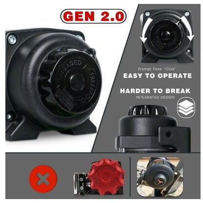 X Bull Vehicle Parts & Accessories X-BULL Electric Winch 4500LBS/2041KG Steel Cable Wireless Remote Boat ATV 4WD