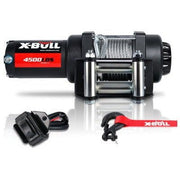 X Bull Vehicle Parts & Accessories X-BULL Electric Winch 4500LBS/2041KG Steel Cable Wireless Remote Boat ATV 4WD