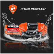 X Bull Vehicles & Parts X-BULL Electric Winch 12v Synthetic Rope 4500LBS Wireless Remote ATV UTV 2041KG