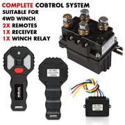 X Bull X-BULL 500A Winch Solenoid Relay Controller 12V with Wireless Remote Kit – Universal Replacement